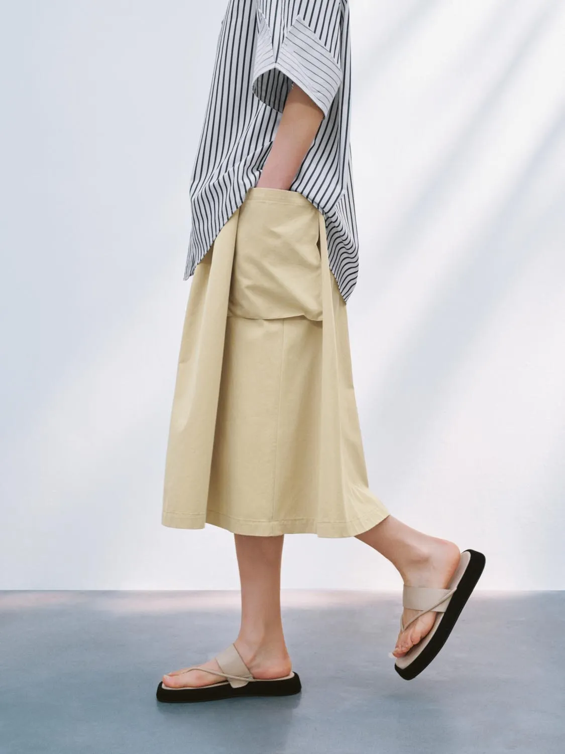 Loose A-Line Skirts sold by Urban Revivo product image thumbnail 3