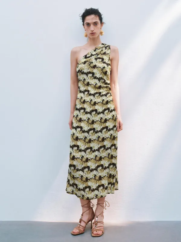 One Shoulder A-Line Dresses sold by Urban Revivo