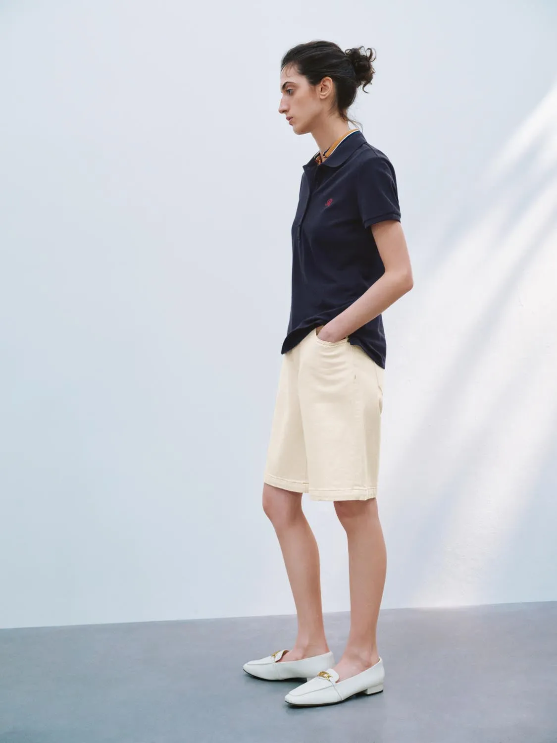 Denim Shorts sold by Urban Revivo product image thumbnail 4