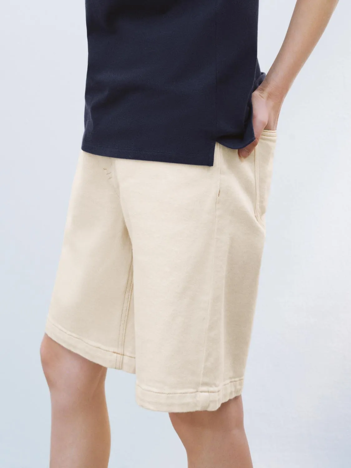 Denim Shorts sold by Urban Revivo product image thumbnail 3