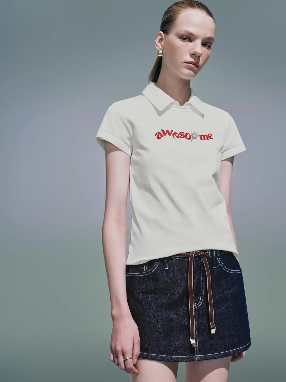 Short Sleeve T-Shirts sold by Urban Revivo product image thumbnail 2