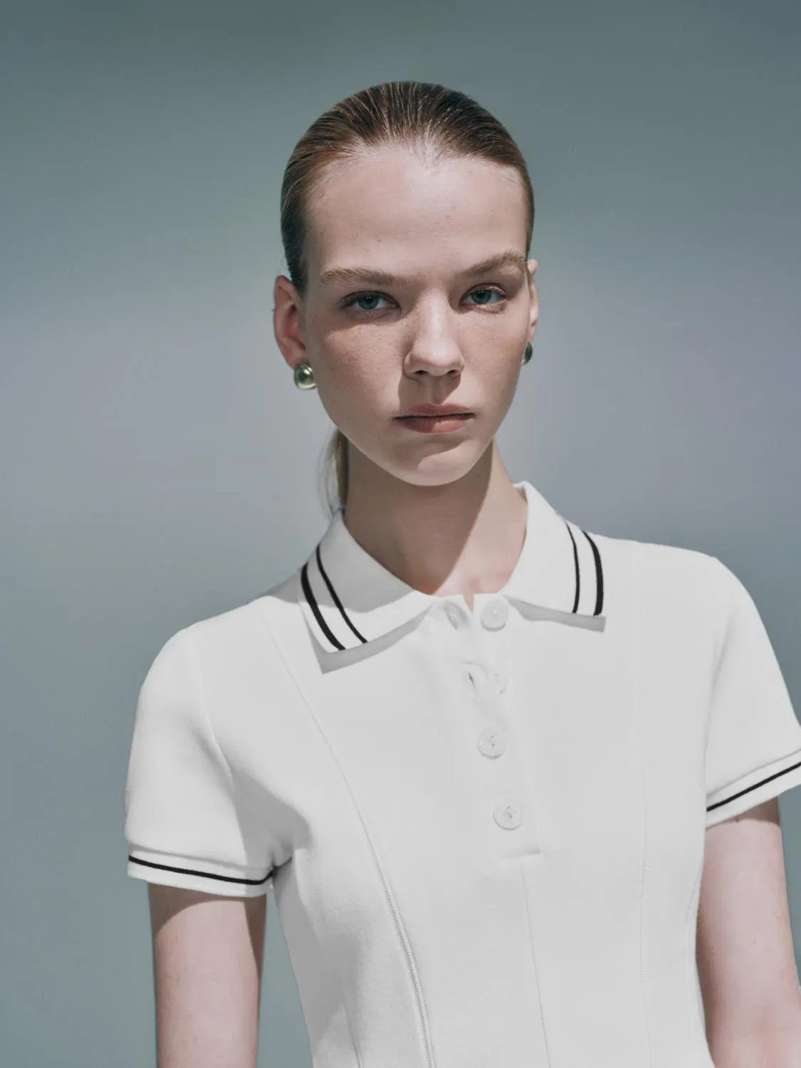 Short Sleeve A-Line Dresses sold by Urban Revivo product image thumbnail 3