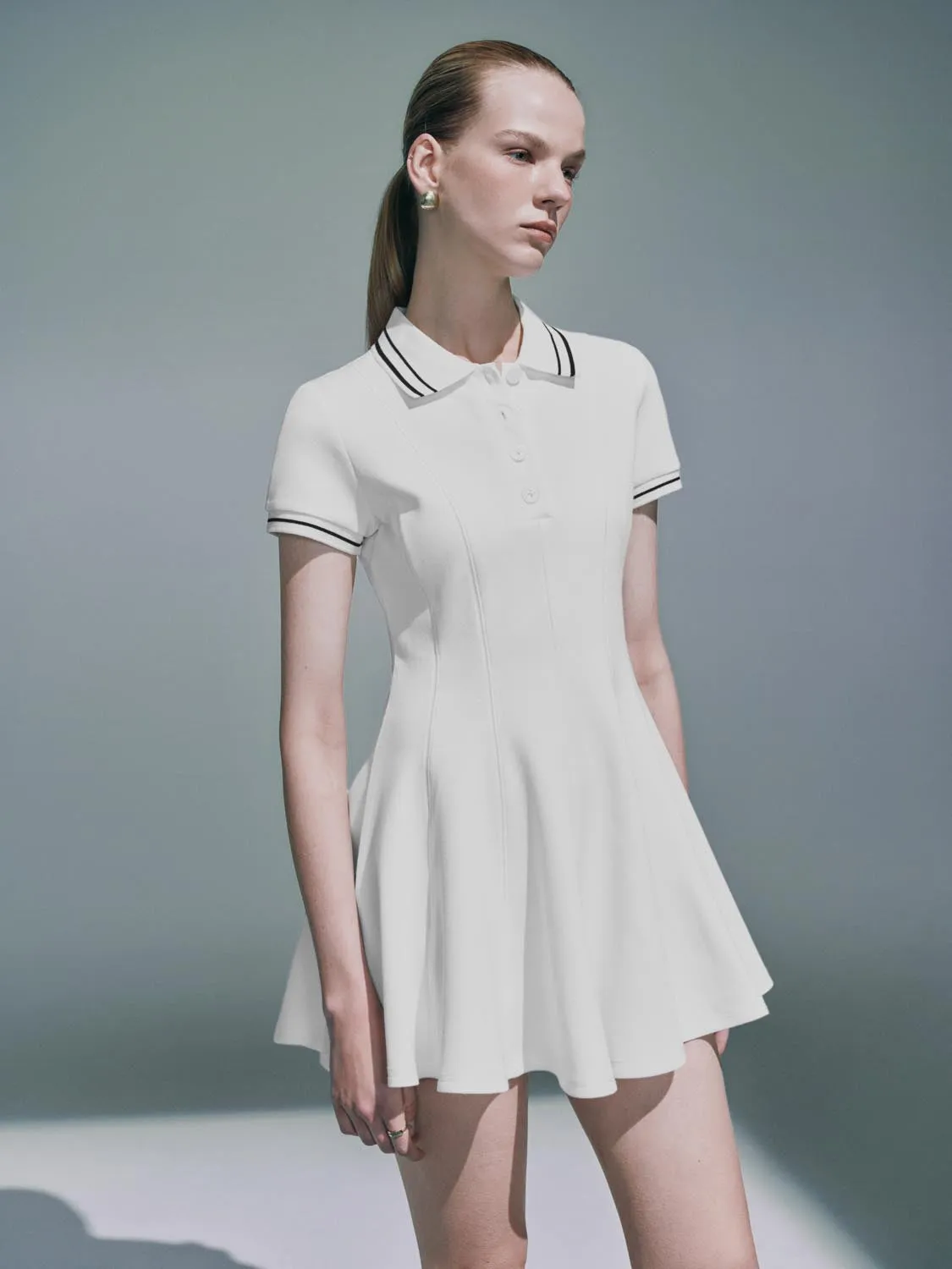 Short Sleeve A-Line Dresses sold by Urban Revivo product image thumbnail 2