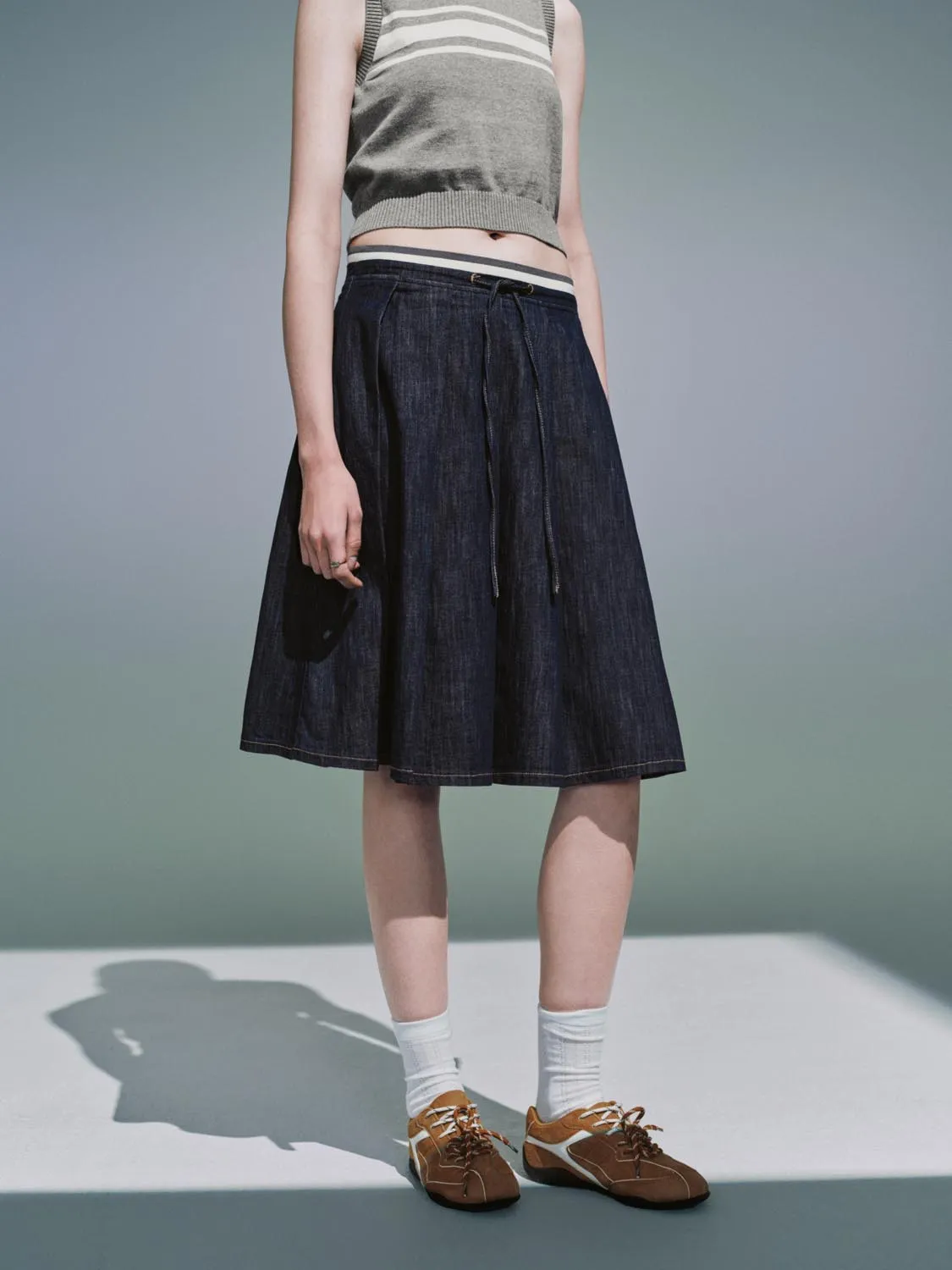 Denim Skirts sold by Urban Revivo product image thumbnail 3