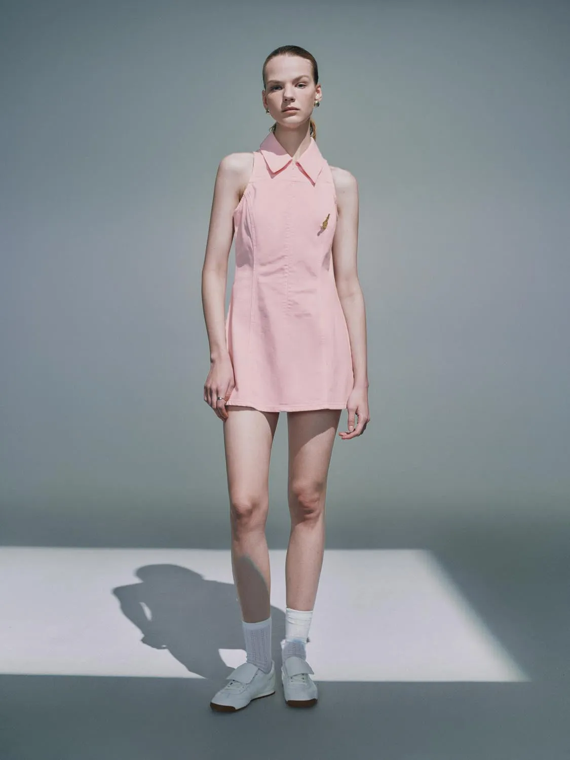 Sleeveless Denim Dresses sold by Urban Revivo product image thumbnail 5