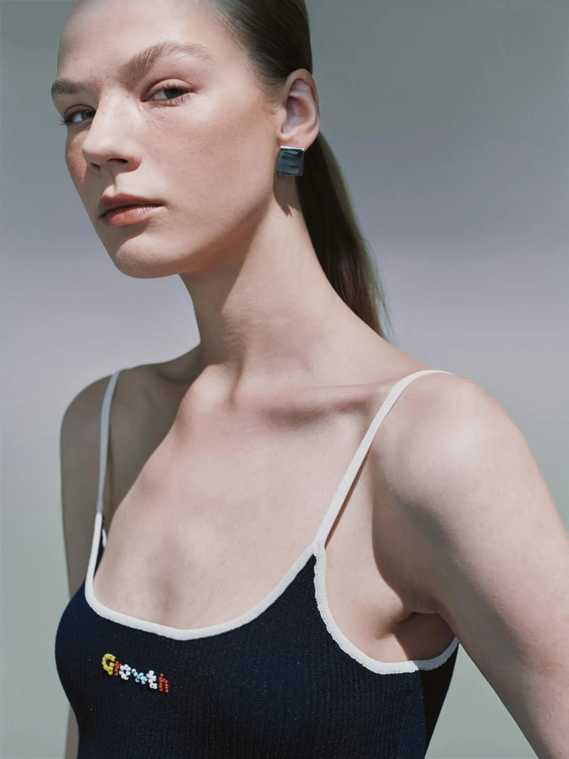 Knitted Cami Tops sold by Urban Revivo product image thumbnail 3