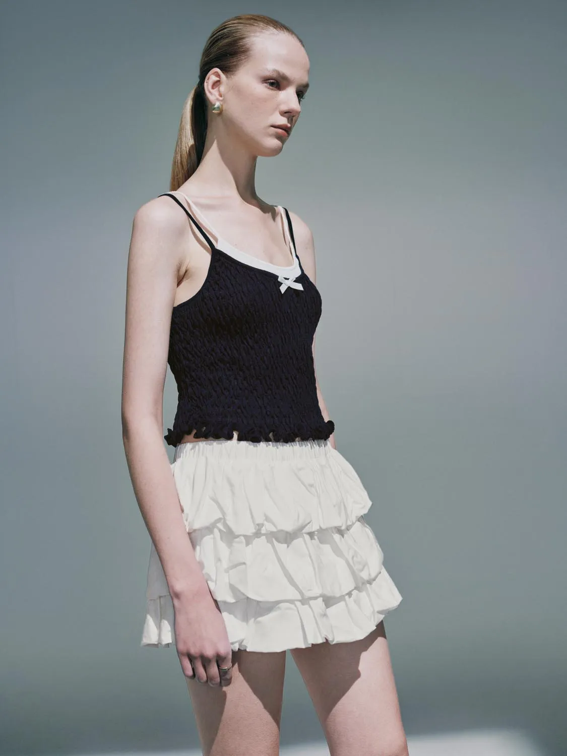 Knitted Cami Tops sold by Urban Revivo product image thumbnail 2