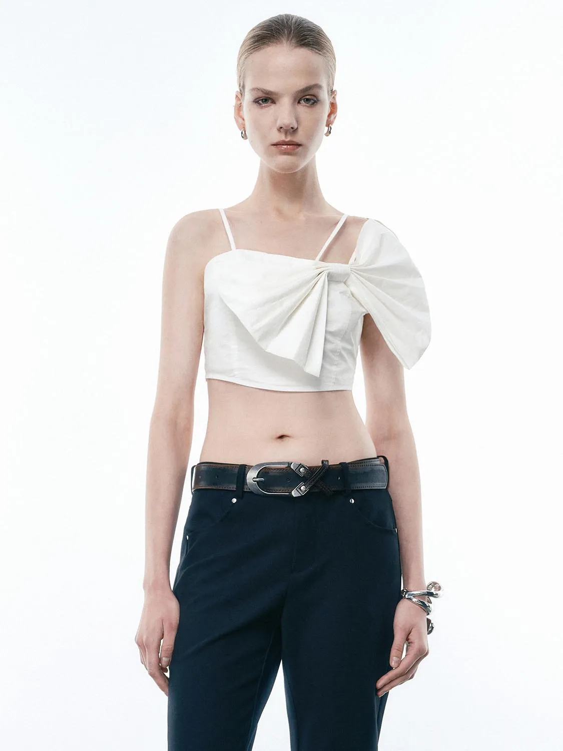 Bow Décor Cami Tops sold by Urban Revivo