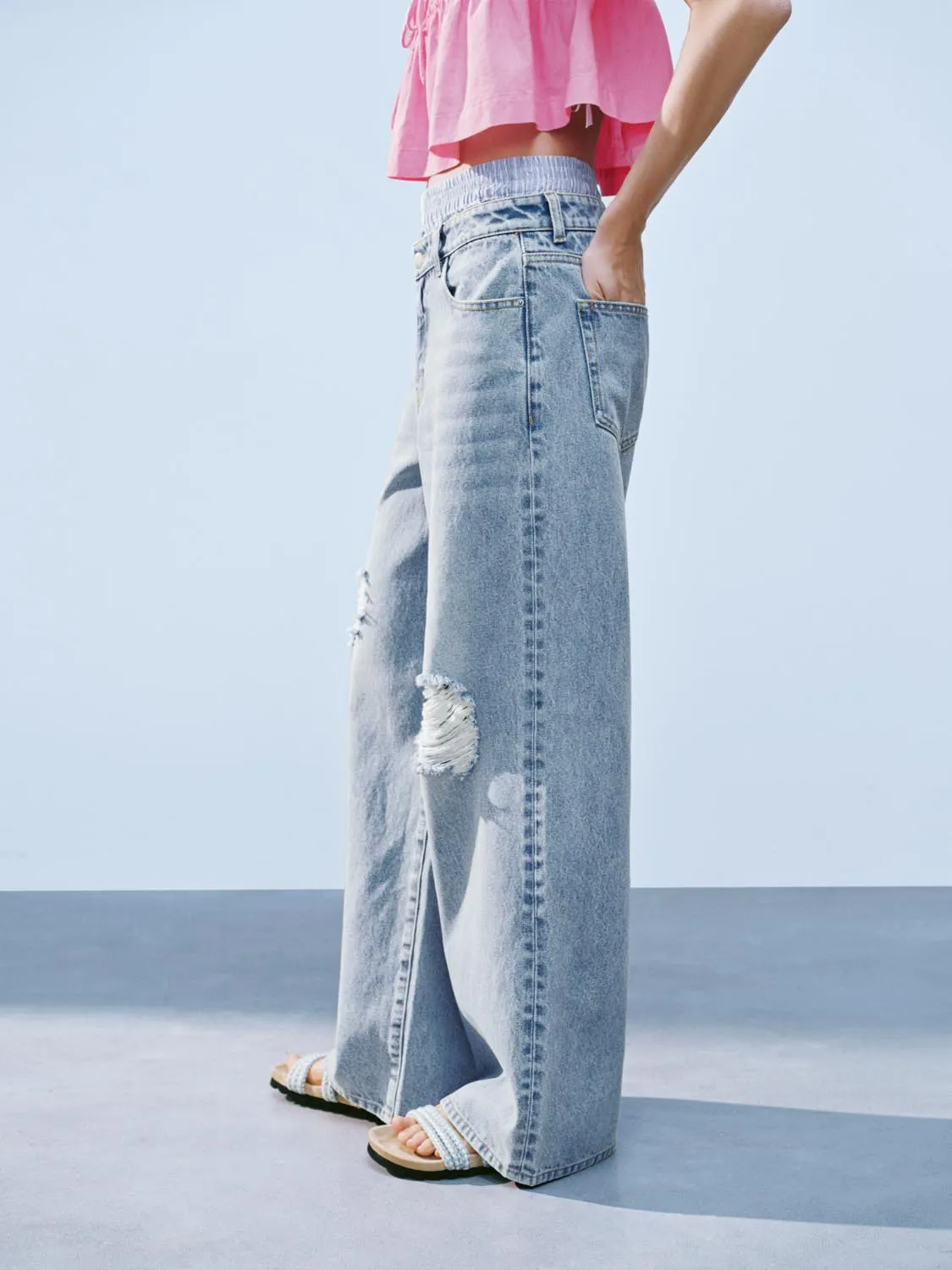 Denim Jeans sold by Urban Revivo product image thumbnail 3