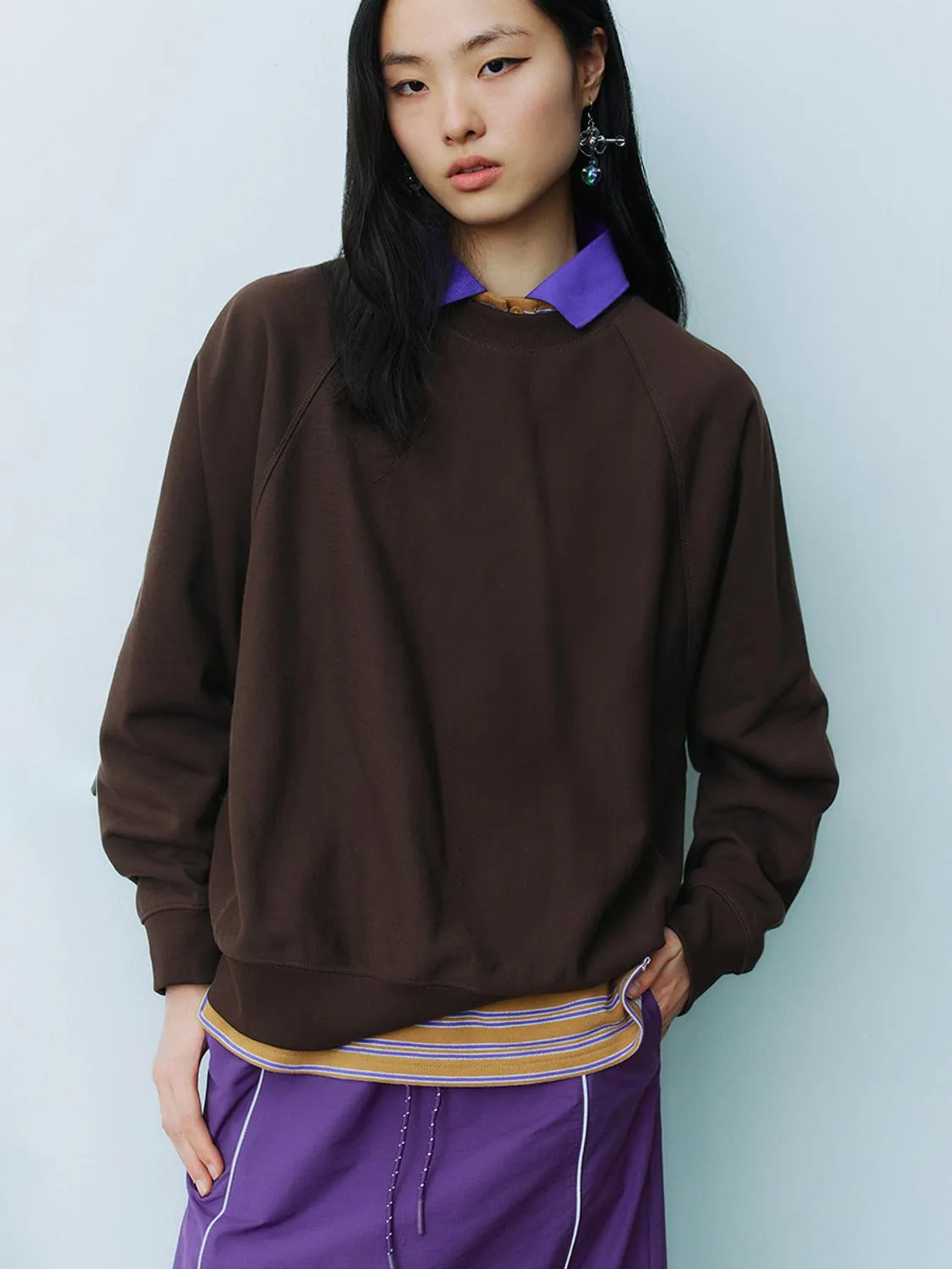 Loose Sweatshirts sold by Urban Revivo product image thumbnail 3
