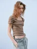 Striped Short Sleeve T-Shirts sold by Urban Revivo