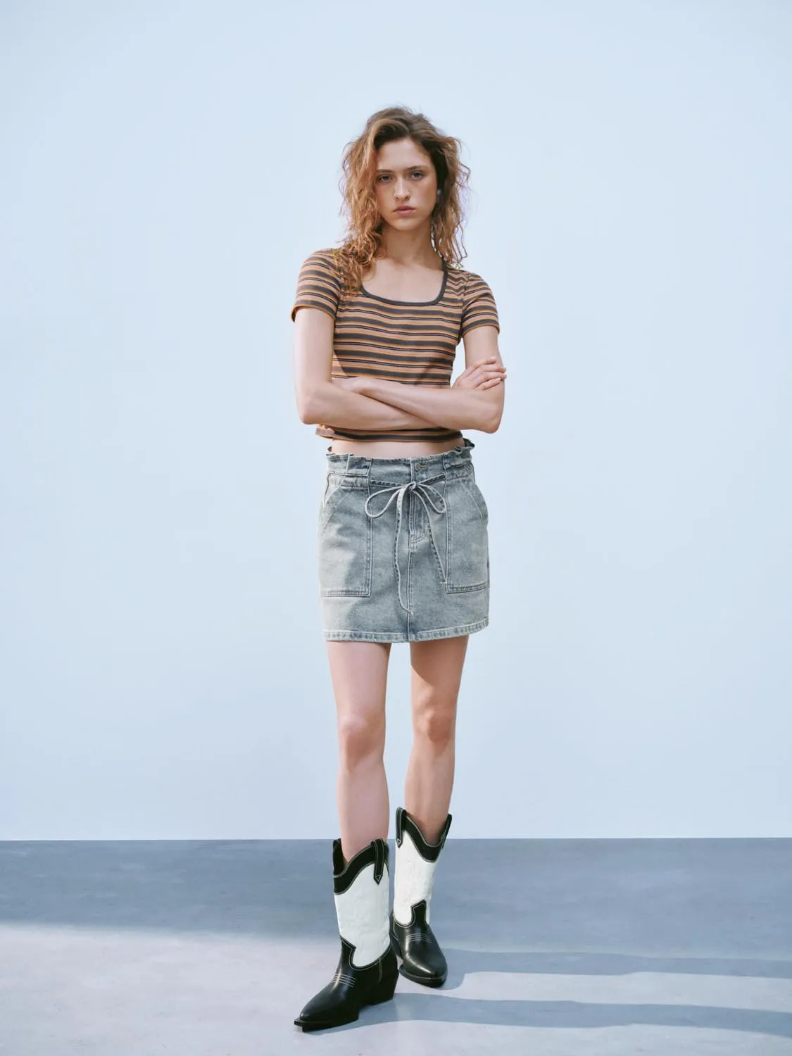 Striped Short Sleeve T-Shirts sold by Urban Revivo product image thumbnail 4