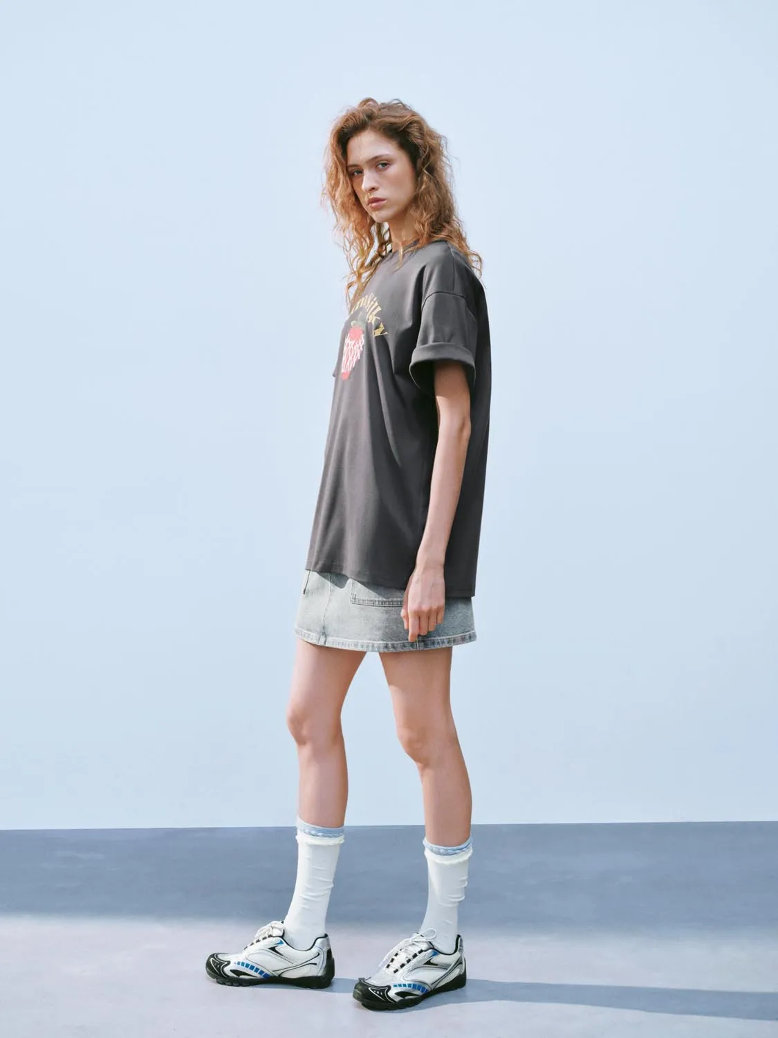 Printed Short Sleeve T-Shirts sold by Urban Revivo product image thumbnail 5