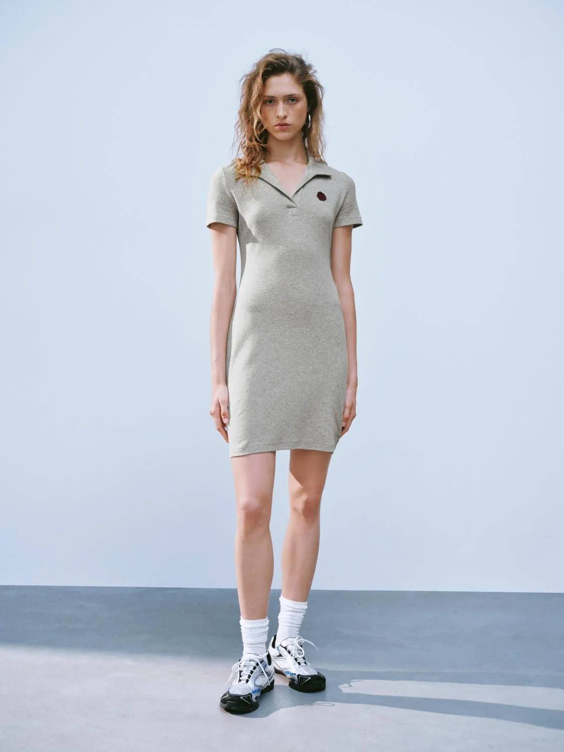 Lapel Skinny-Fit Dresses sold by Urban Revivo product image thumbnail 5