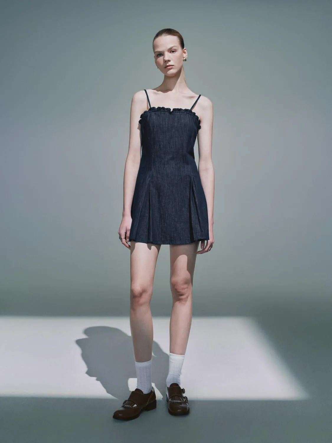 Cami Denim Dresses sold by Urban Revivo product image thumbnail 5