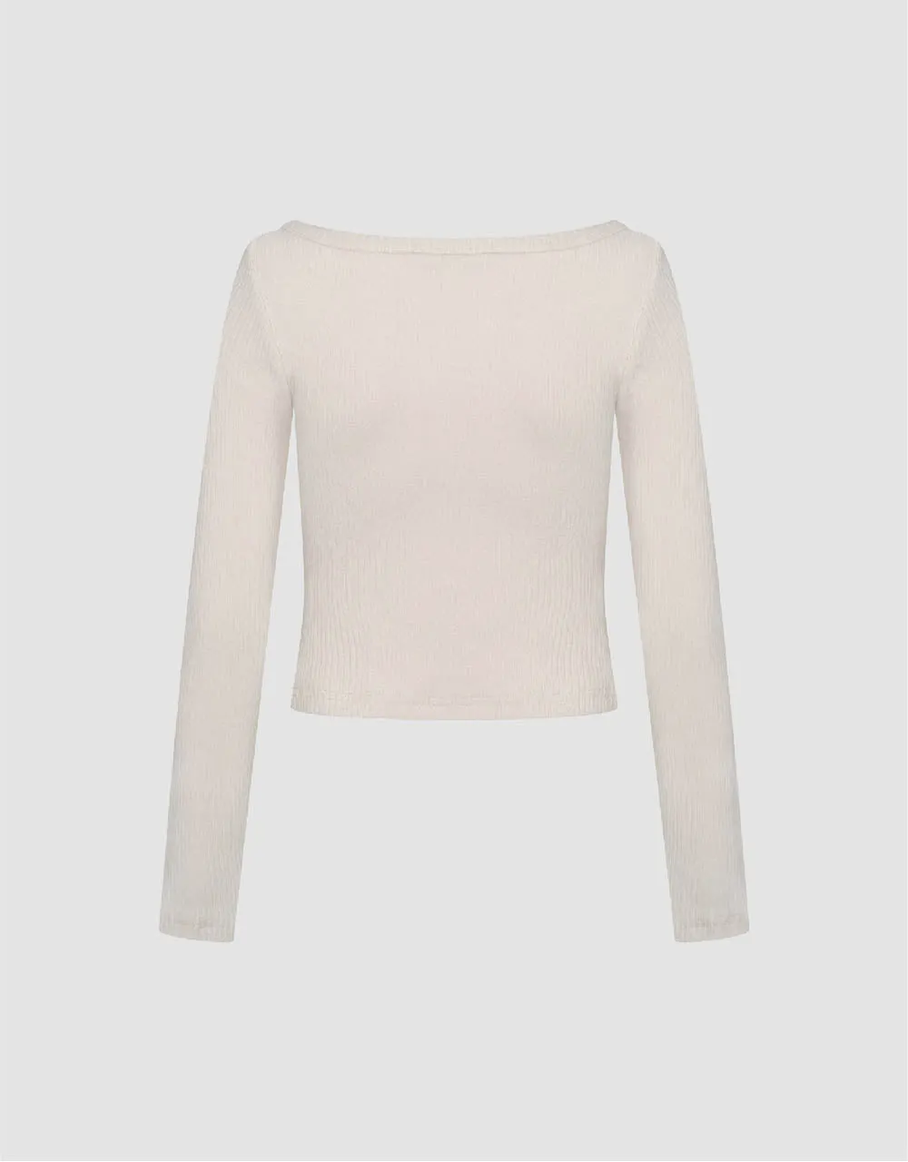 Crew Neck Skinny Knitted T-Shirt sold by Urban Revivo product image thumbnail 5