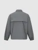 Zipper Front Oversized Jacket sold by Urban Revivo