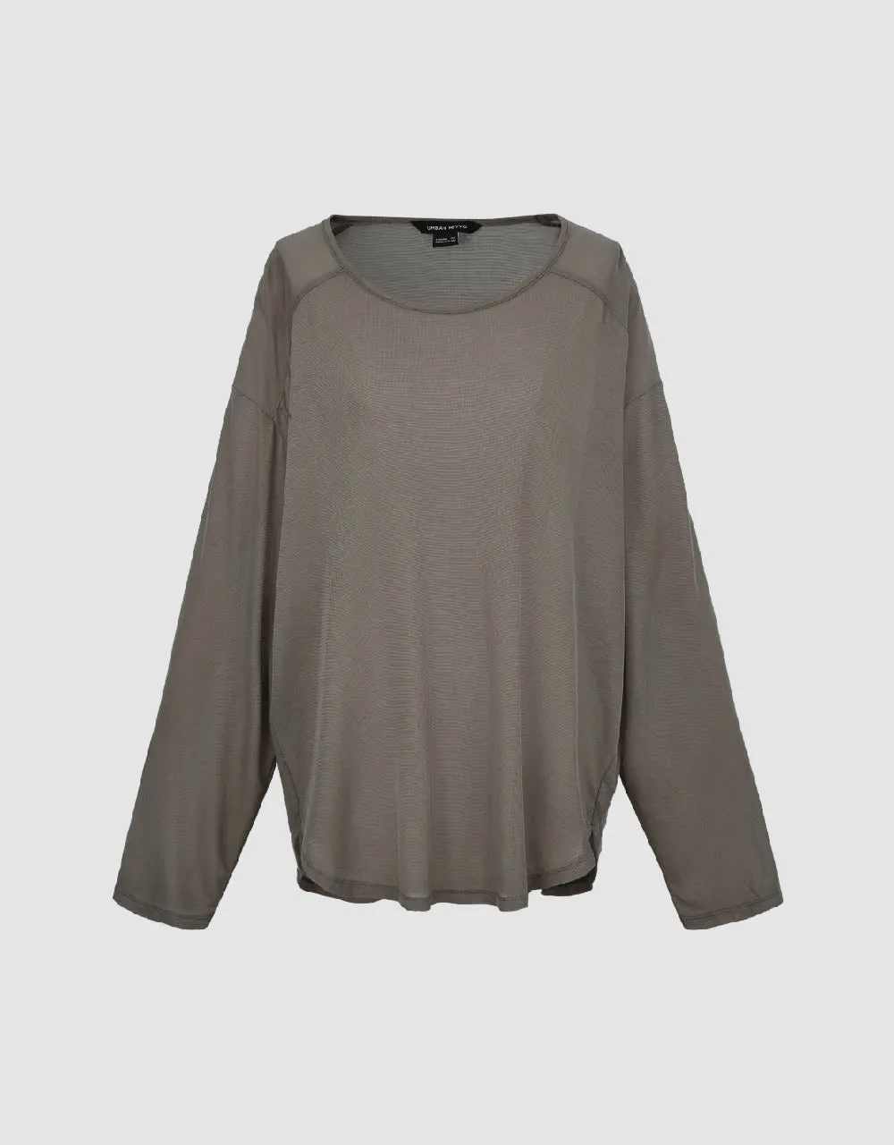 Crew Neck Loose T-Shirt sold by Urban Revivo product image thumbnail 2