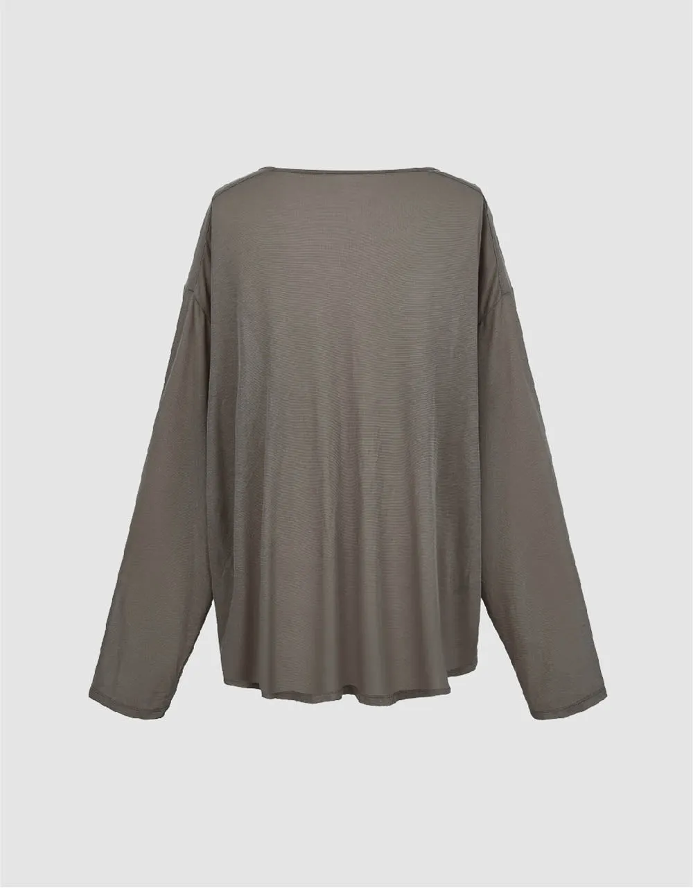 Crew Neck Loose T-Shirt sold by Urban Revivo product image thumbnail 5