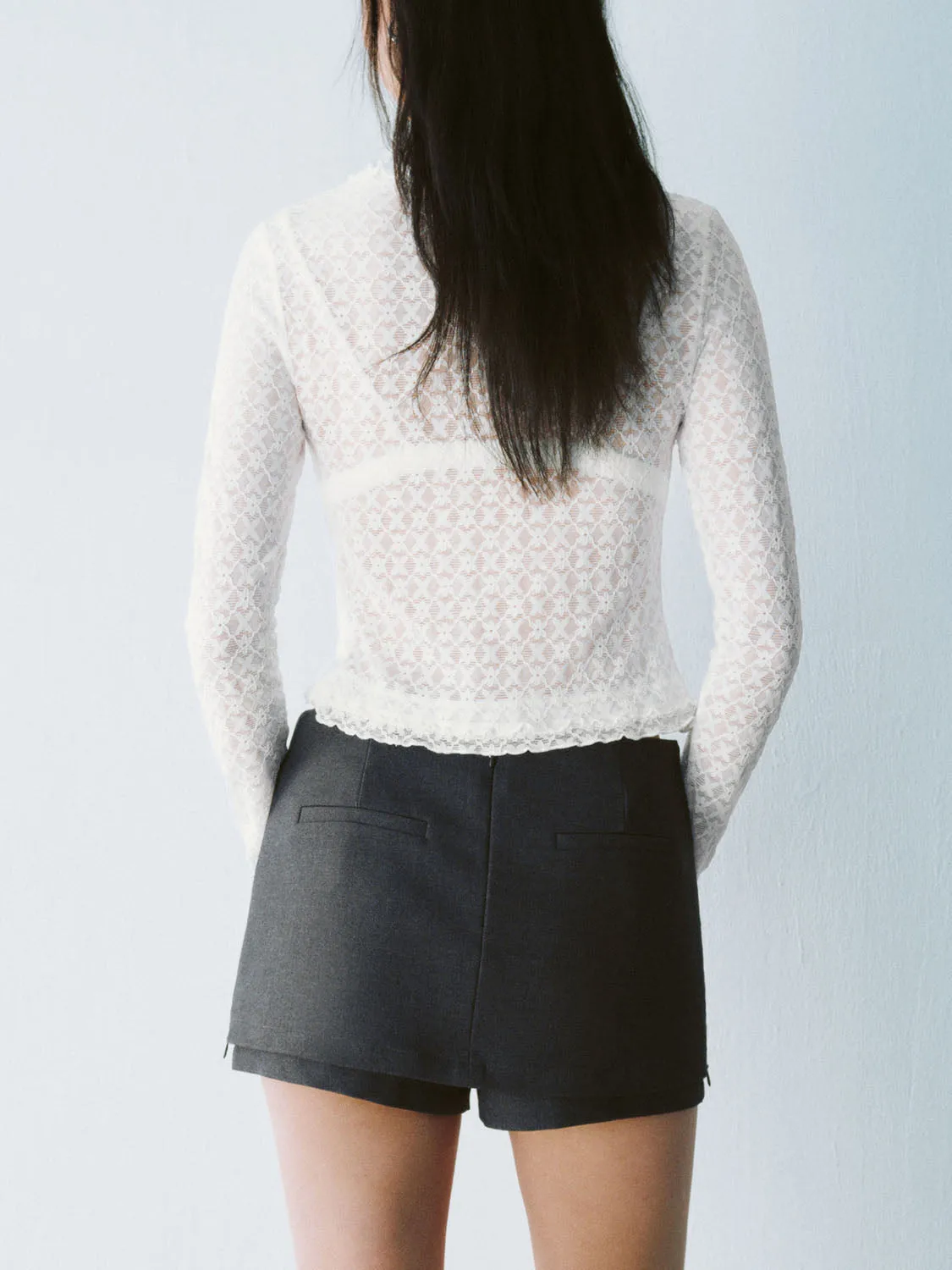 Skinny Long Sleeve T-Shirts sold by Urban Revivo product image thumbnail 2