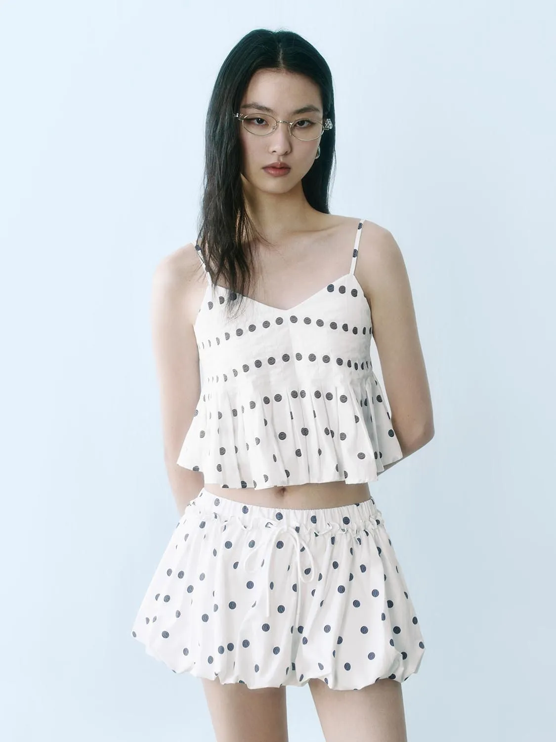 Dotted Cami Tops sold by Urban Revivo