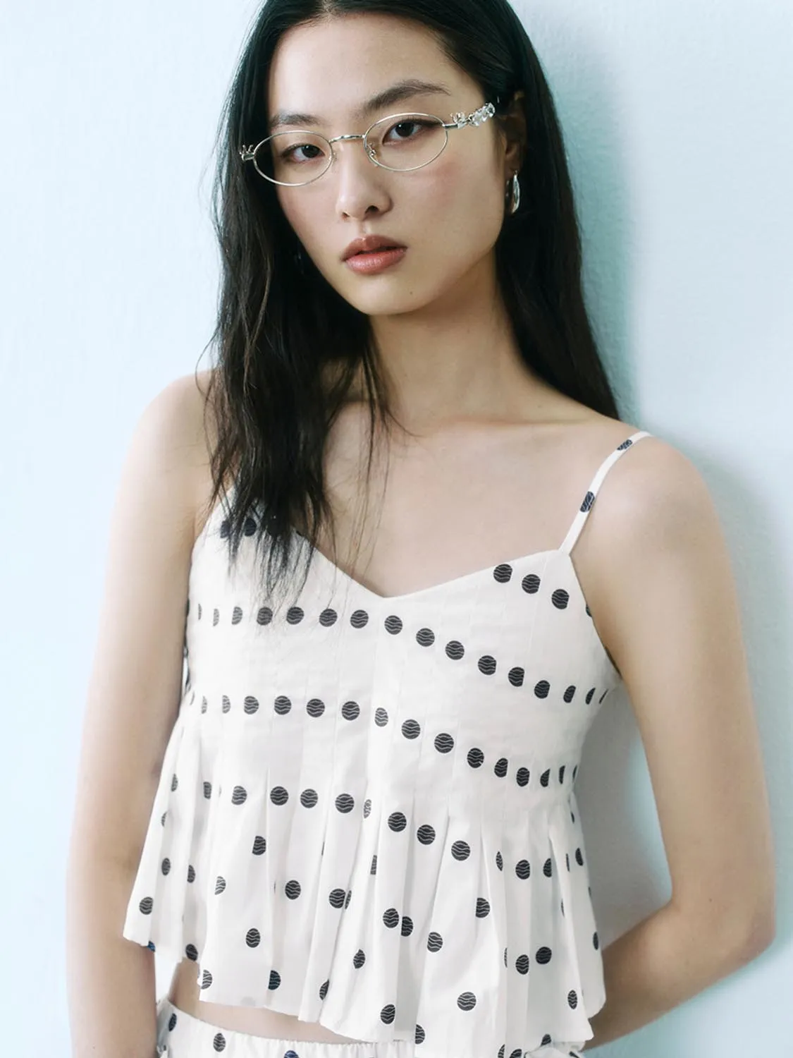 Dotted Cami Tops sold by Urban Revivo product image thumbnail 3