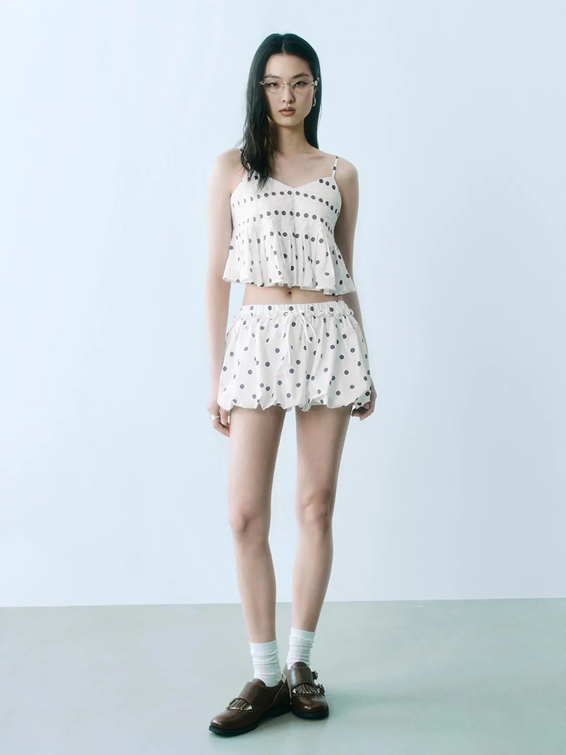 Dotted Cami Tops sold by Urban Revivo product image thumbnail 4