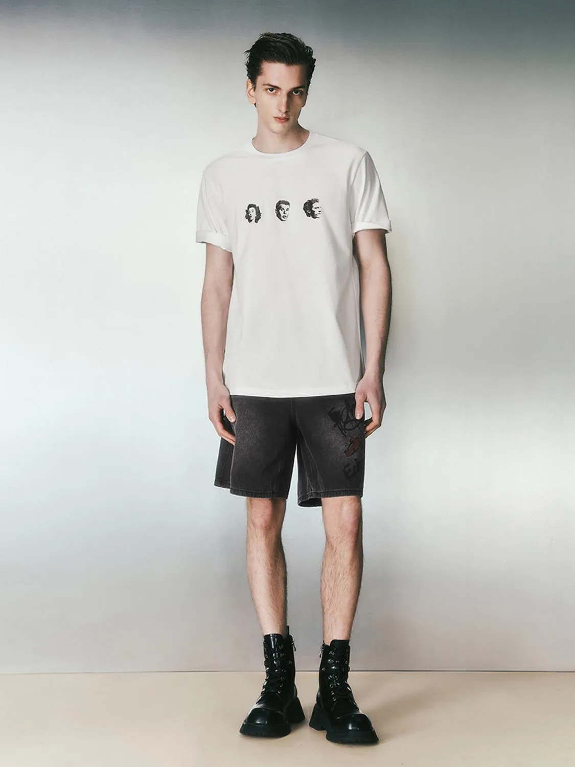 Denim Shorts sold by Urban Revivo product image thumbnail 5