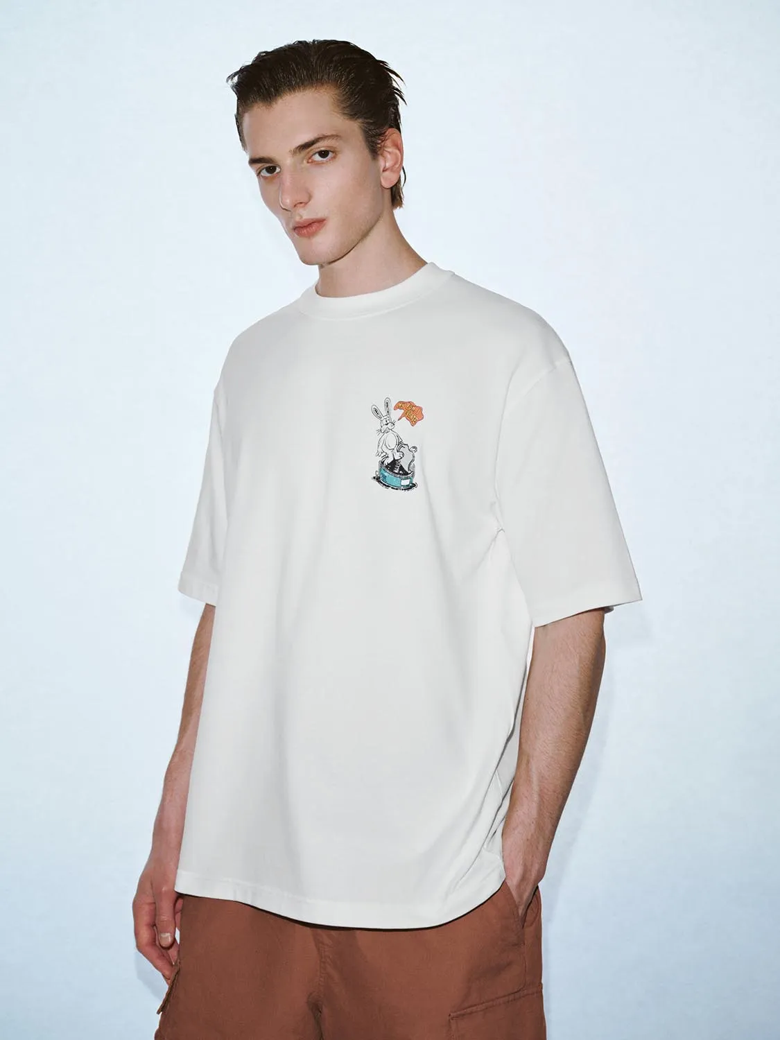 Short Sleeve T-Shirts sold by Urban Revivo product image thumbnail 3
