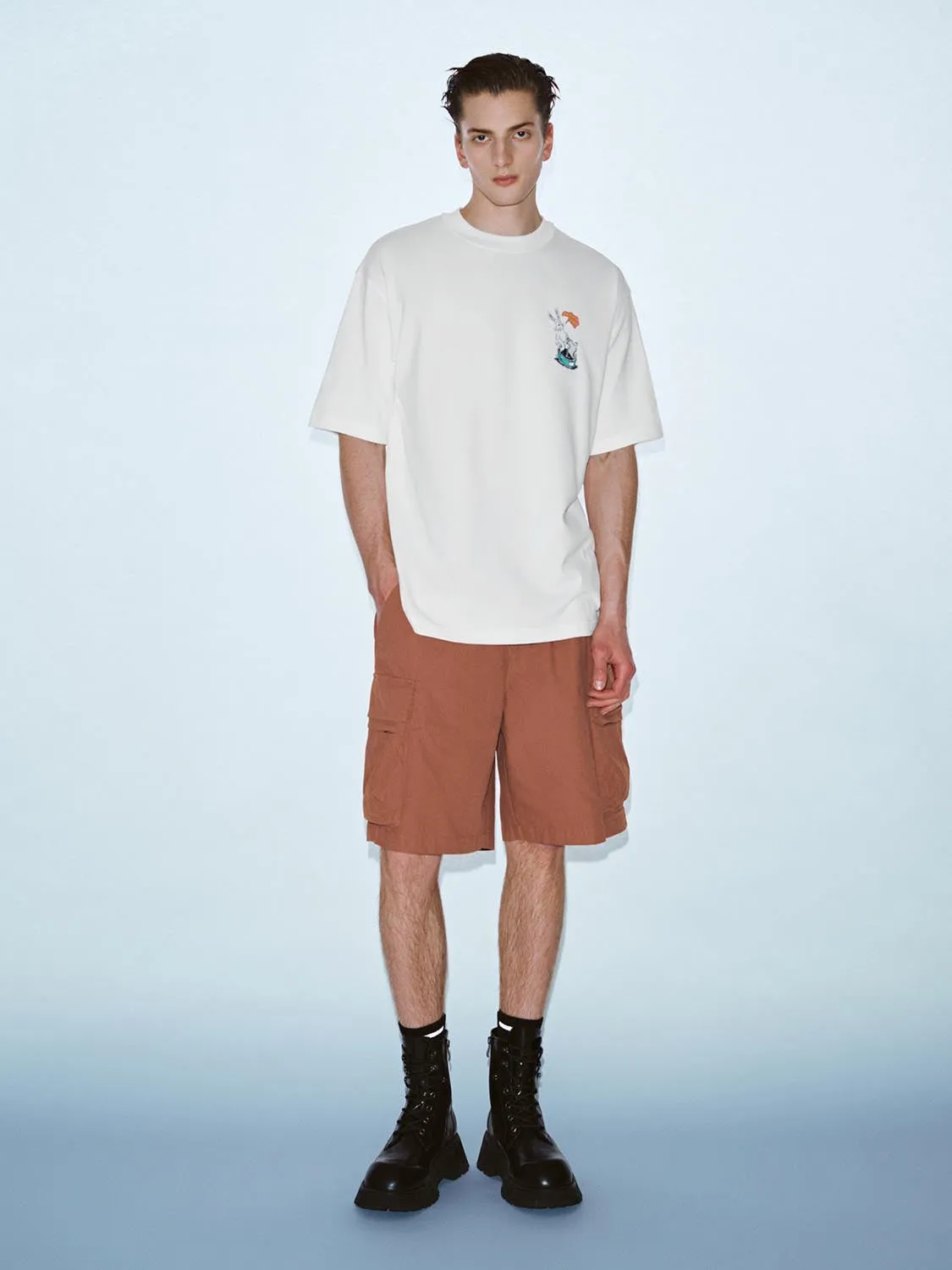 Short Sleeve T-Shirts sold by Urban Revivo product image thumbnail 4
