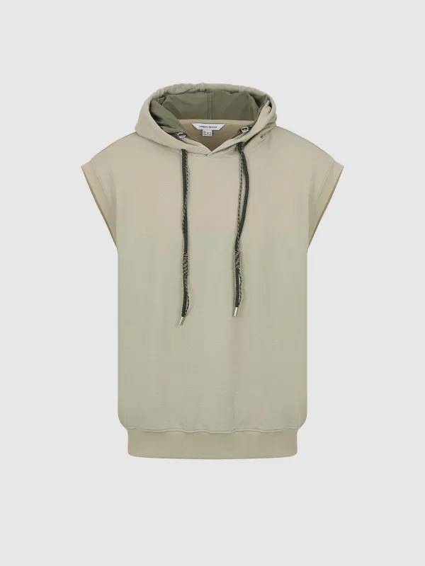 Sleeveless Hoodie sold by Urban Revivo