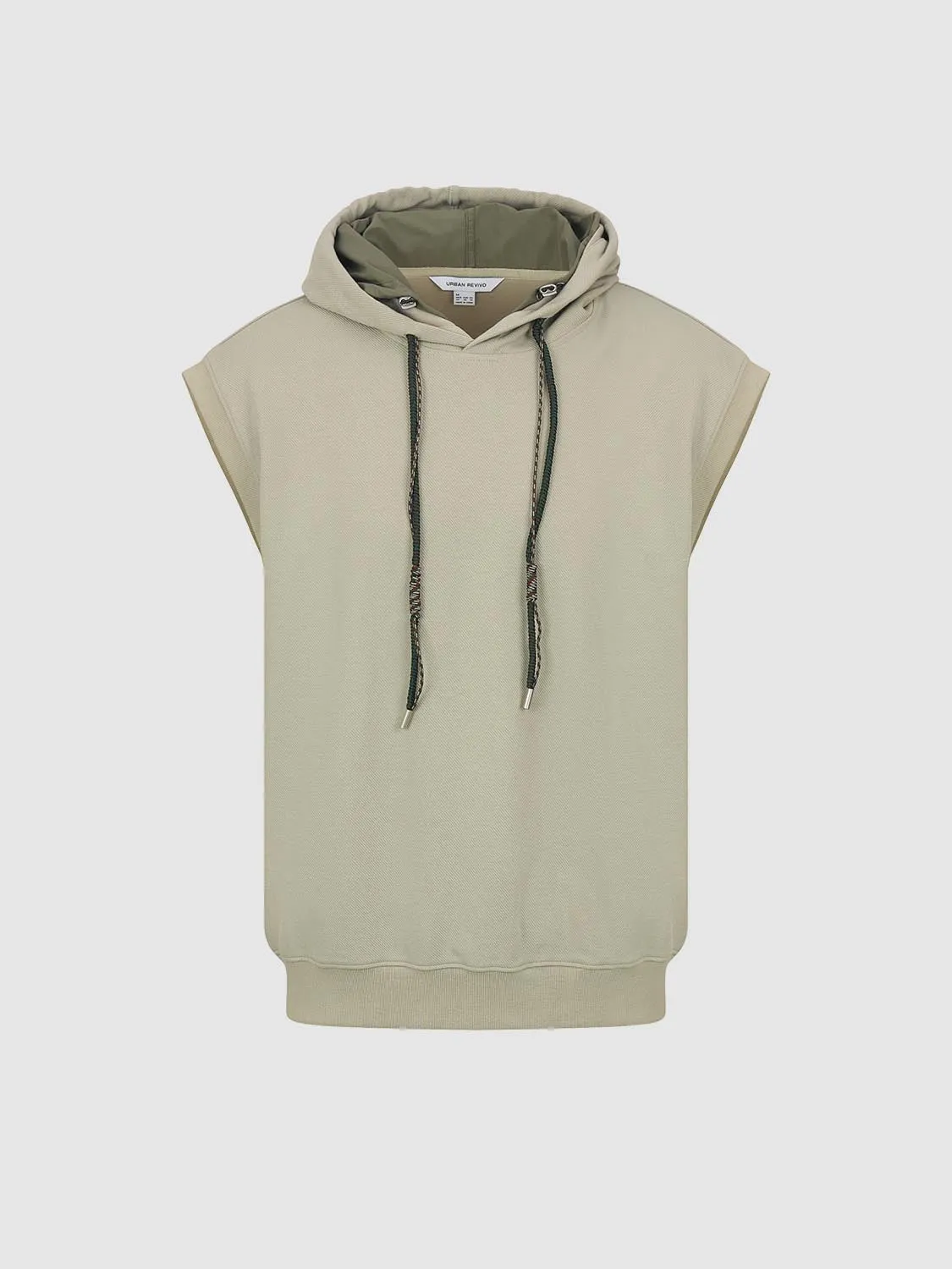 Sleeveless Hoodie sold by Urban Revivo