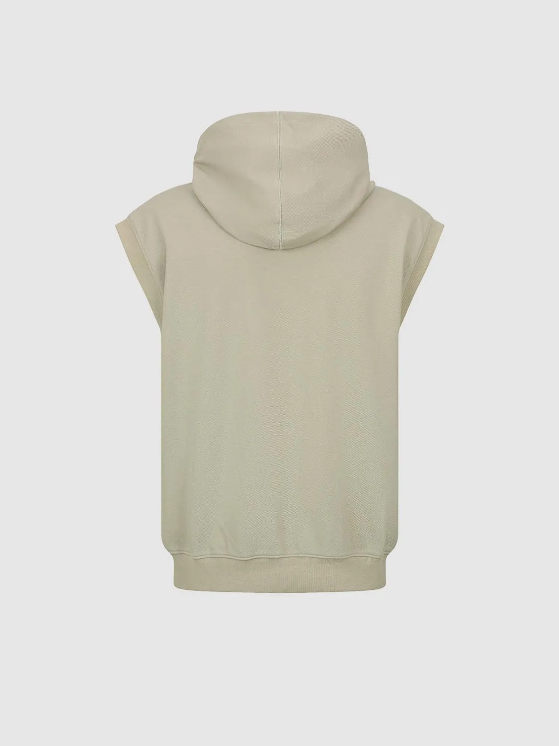 Sleeveless Hoodie sold by Urban Revivo product image thumbnail 2