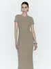 Sleeveless Crew Neck Straight Dresses sold by Urban Revivo