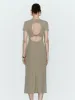 Sleeveless Crew Neck Straight Dresses sold by Urban Revivo