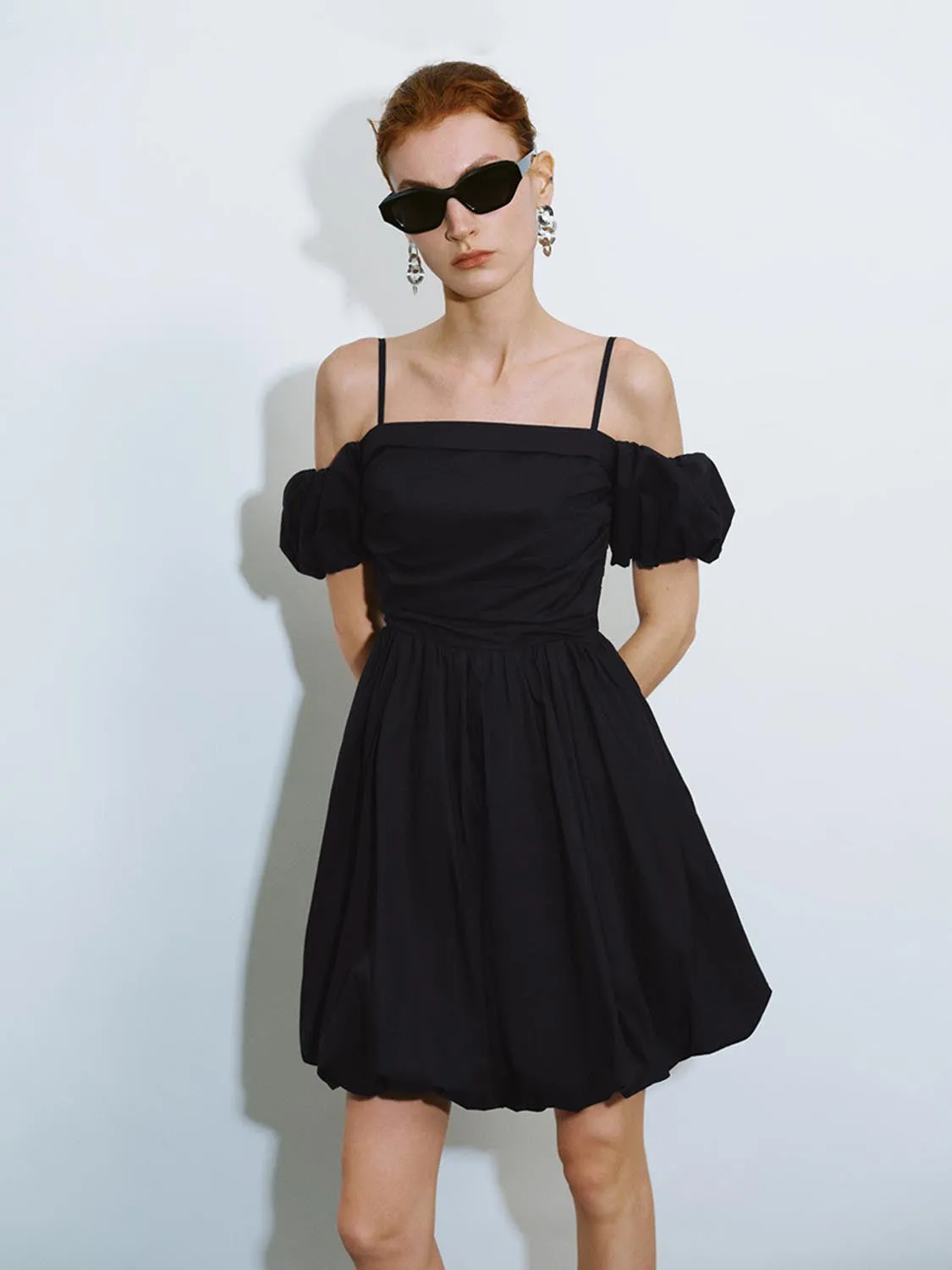 Off-Shoulder Skater Dresses sold by Urban Revivo
