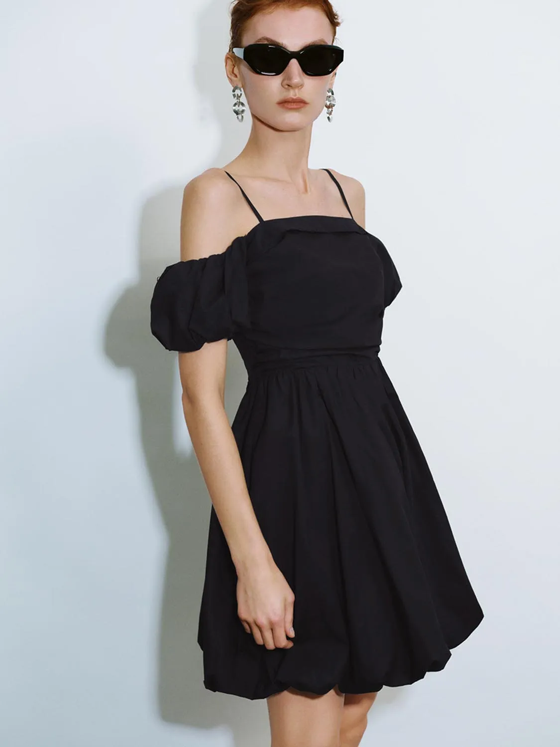 Off-Shoulder Skater Dresses sold by Urban Revivo product image thumbnail 3