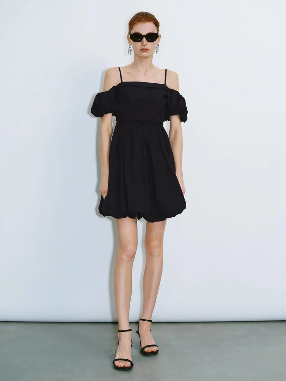 Off-Shoulder Skater Dresses sold by Urban Revivo product image thumbnail 4