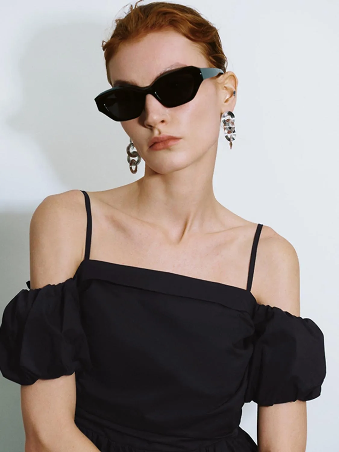 Off-Shoulder Skater Dresses sold by Urban Revivo product image thumbnail 5