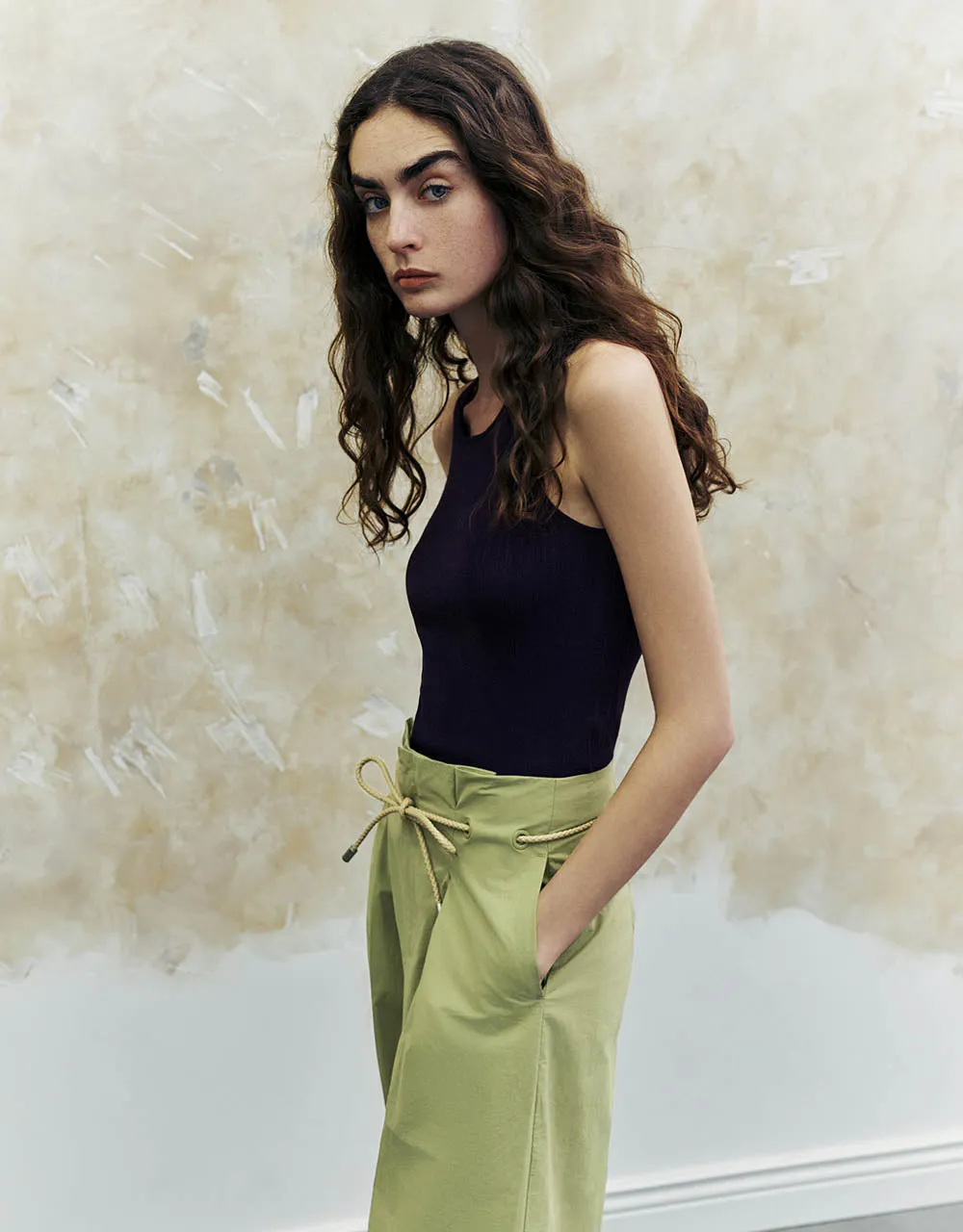 Knitted Tank Tops sold by Urban Revivo product image thumbnail 2