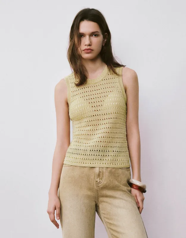 Knitted Tank Tops sold by Urban Revivo