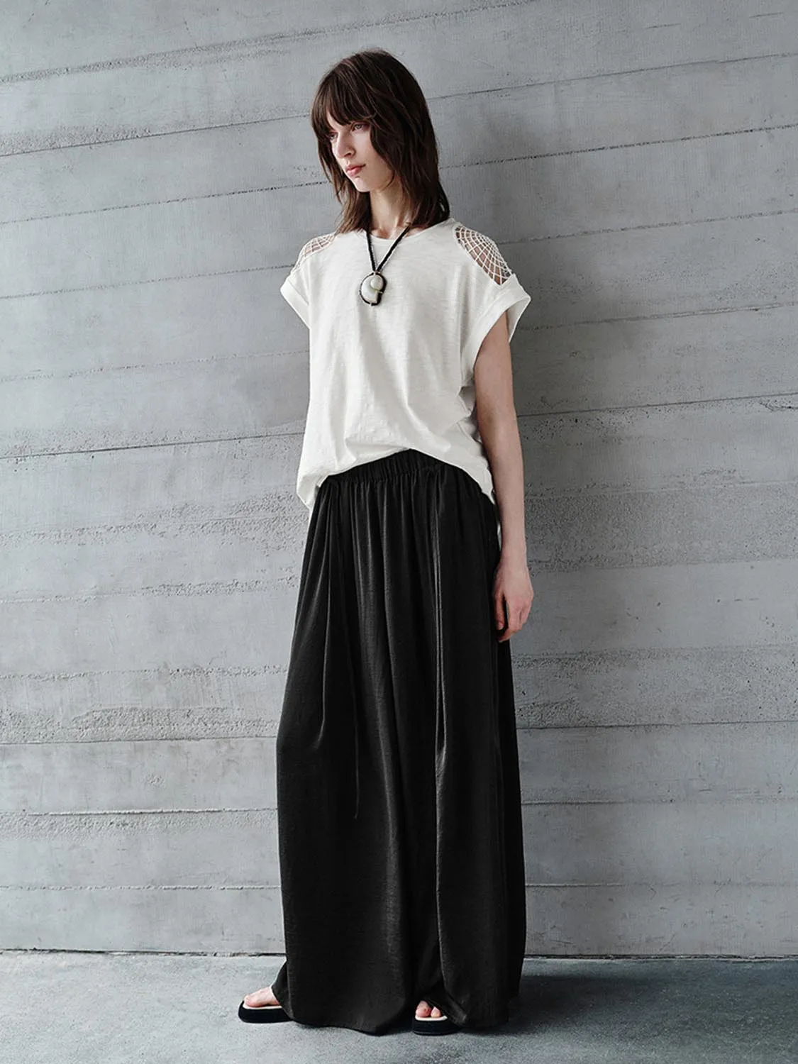 Wide-Leg Pants sold by Urban Revivo product image thumbnail 5