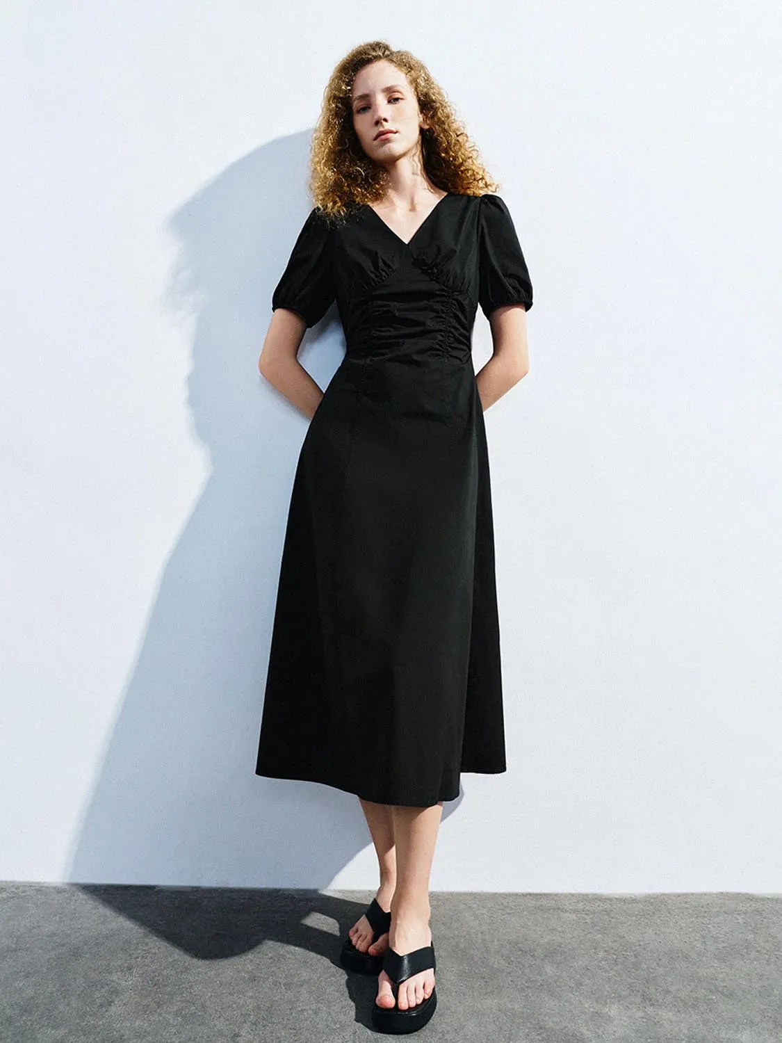 V-Neck Skater Dresses sold by Urban Revivo