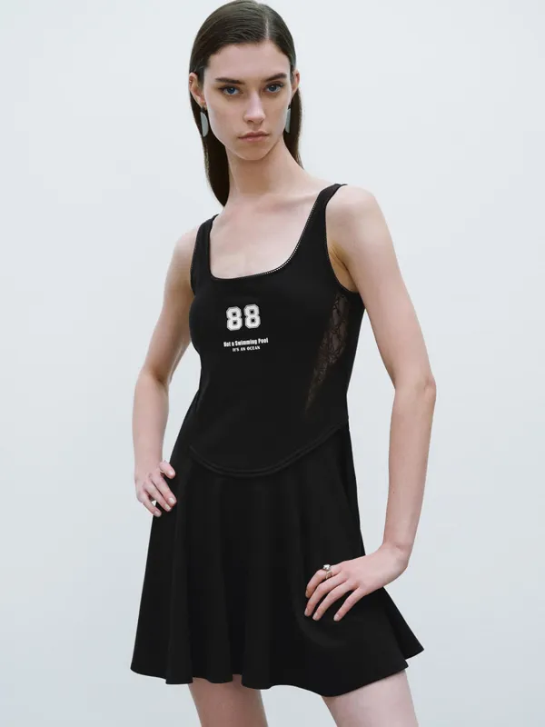 U-Neck A-Line Dresses sold by Urban Revivo