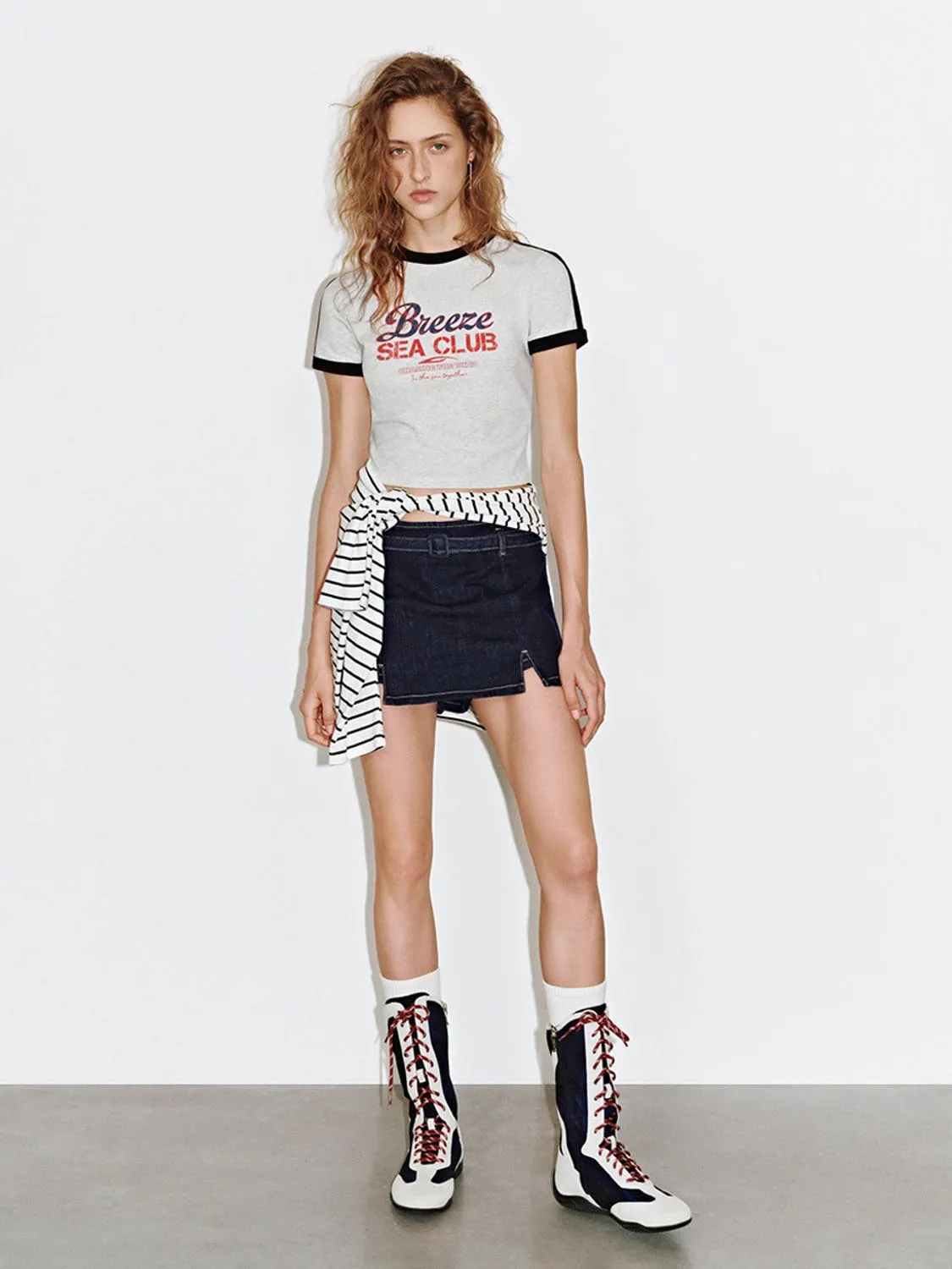 Denim Shorts sold by Urban Revivo product image thumbnail 5