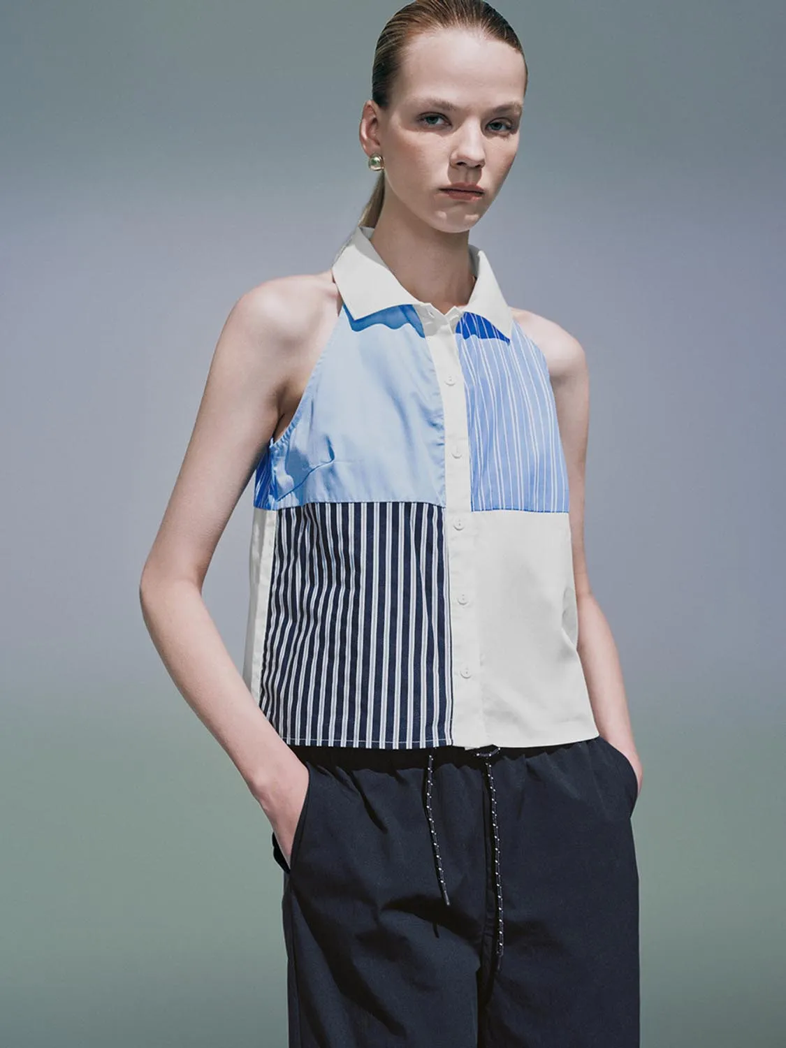 Sleeveless Shirts sold by Urban Revivo product image thumbnail 5