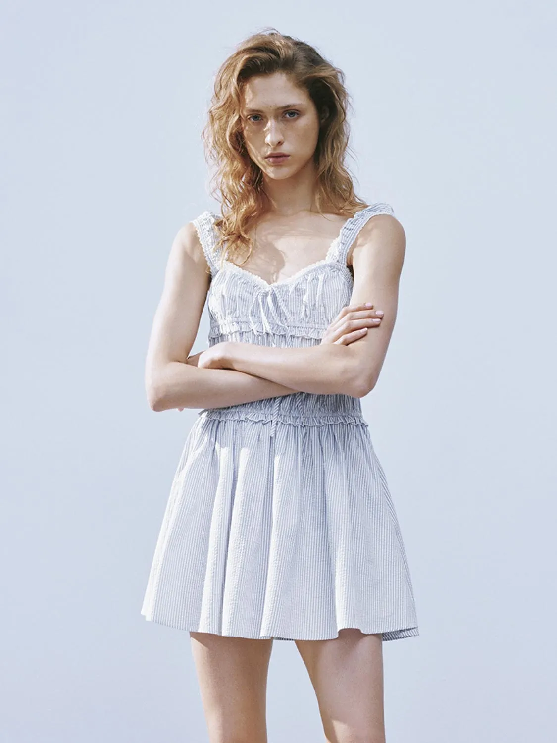 Wide Strap A-Line Dresses sold by Urban Revivo