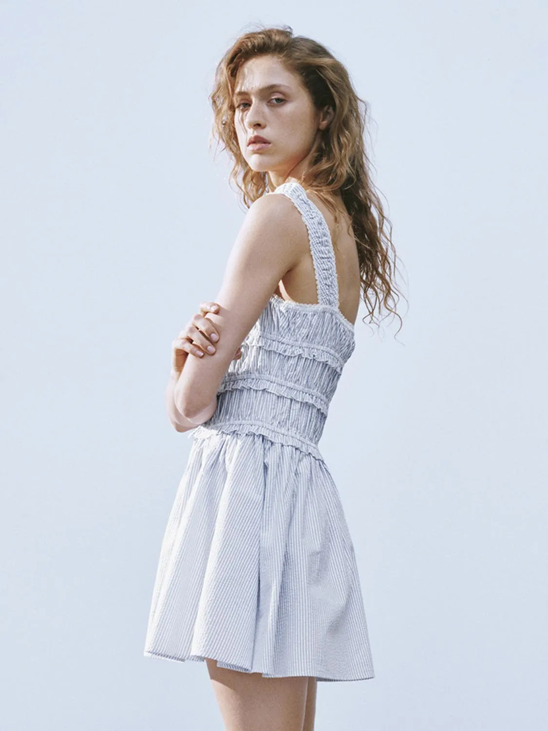 Wide Strap A-Line Dresses sold by Urban Revivo product image thumbnail 5