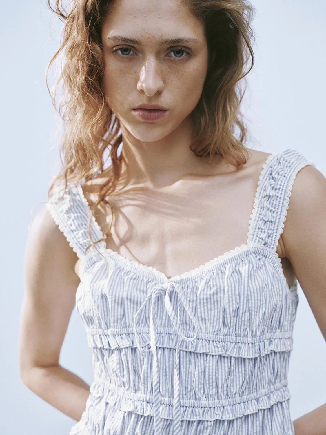 Wide Strap A-Line Dresses sold by Urban Revivo product image thumbnail 4