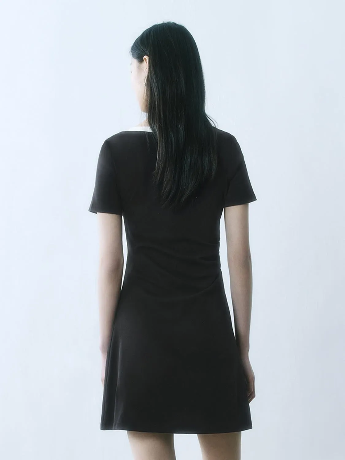 Short Sleeve A-Line Dresses sold by Urban Revivo product image thumbnail 2